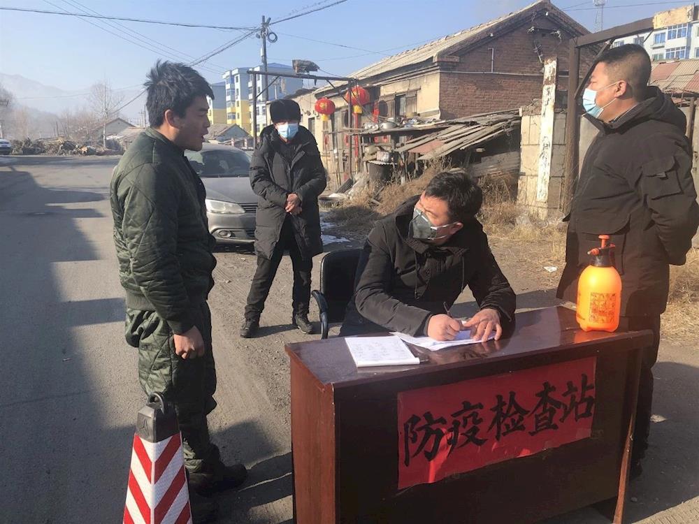 田师付镇全面投入疫情防控工作