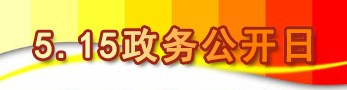 5.15政务公开日